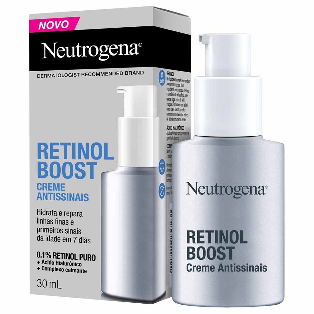 Creme Antissinais Neutrogena Retinol Boost 30ml 2