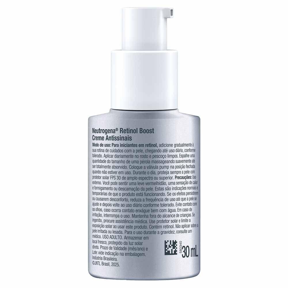 Creme Antissinais Neutrogena Retinol Boost 30ml 3