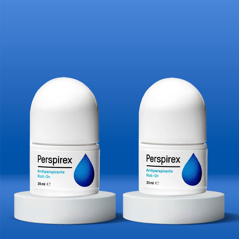 Perspirex Antiperspirante Roll-On Tratamento para Transpiração e Odores Kit com 2 Unidades ÚNICO 2