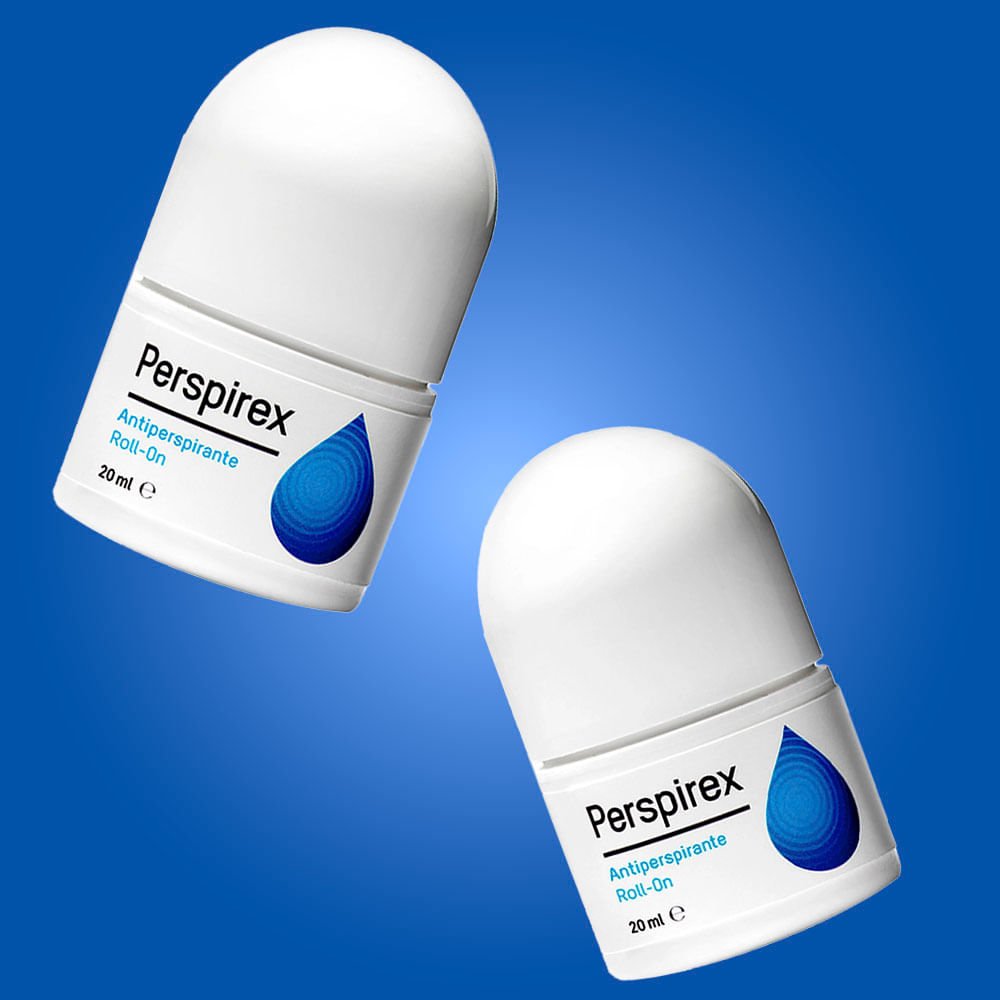 Perspirex Antiperspirante Roll-On Tratamento para Transpiração e Odores Kit com 2 Unidades ÚNICO 3