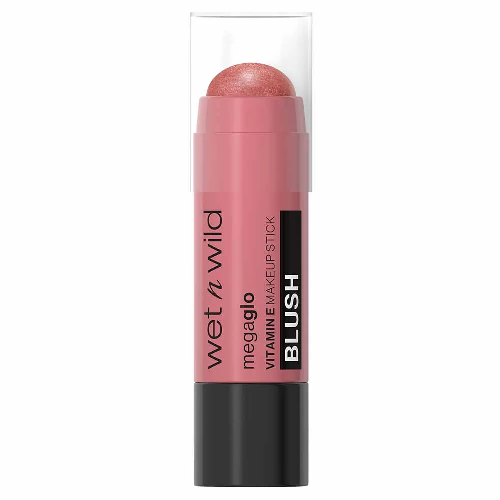 Blush em Bastão com Vitamina E wet n wild MegaGlo Dusty Pink 3