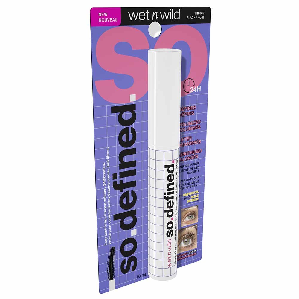Máscara de Cílios wet n wild So Defined 10ml Preto 6