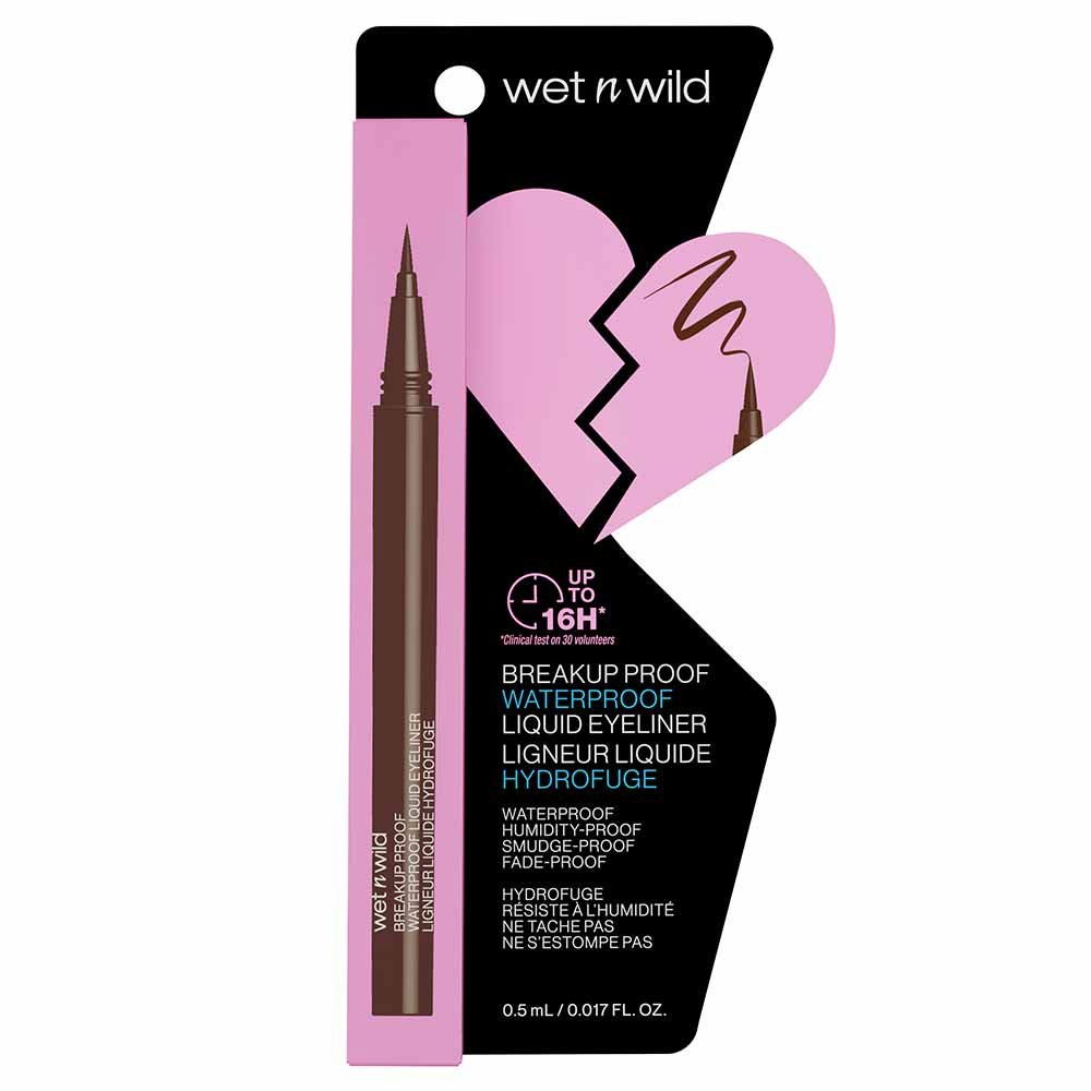 Delineador de Olhos à Prova D'Agua wet n wild Breakup Proof Waterproof 3.5ml Brown 4