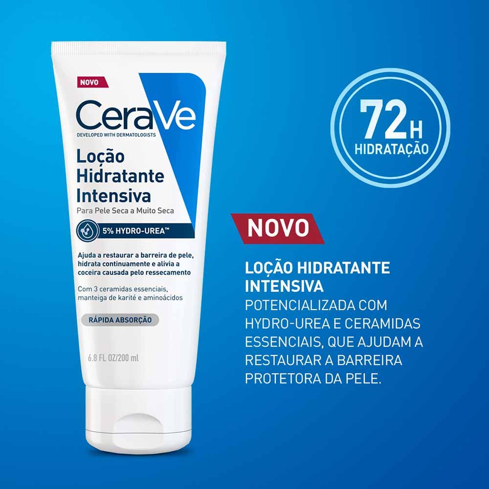 Loção Hidratante Intensiva CeraVe 5% Hidro-Urea 200ml 3