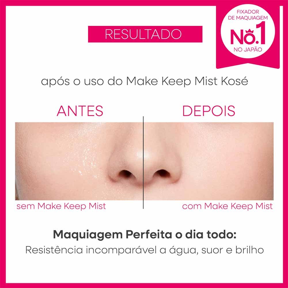 Fixador de Maquiagem Make Keep Mist Kosé 35ml 6