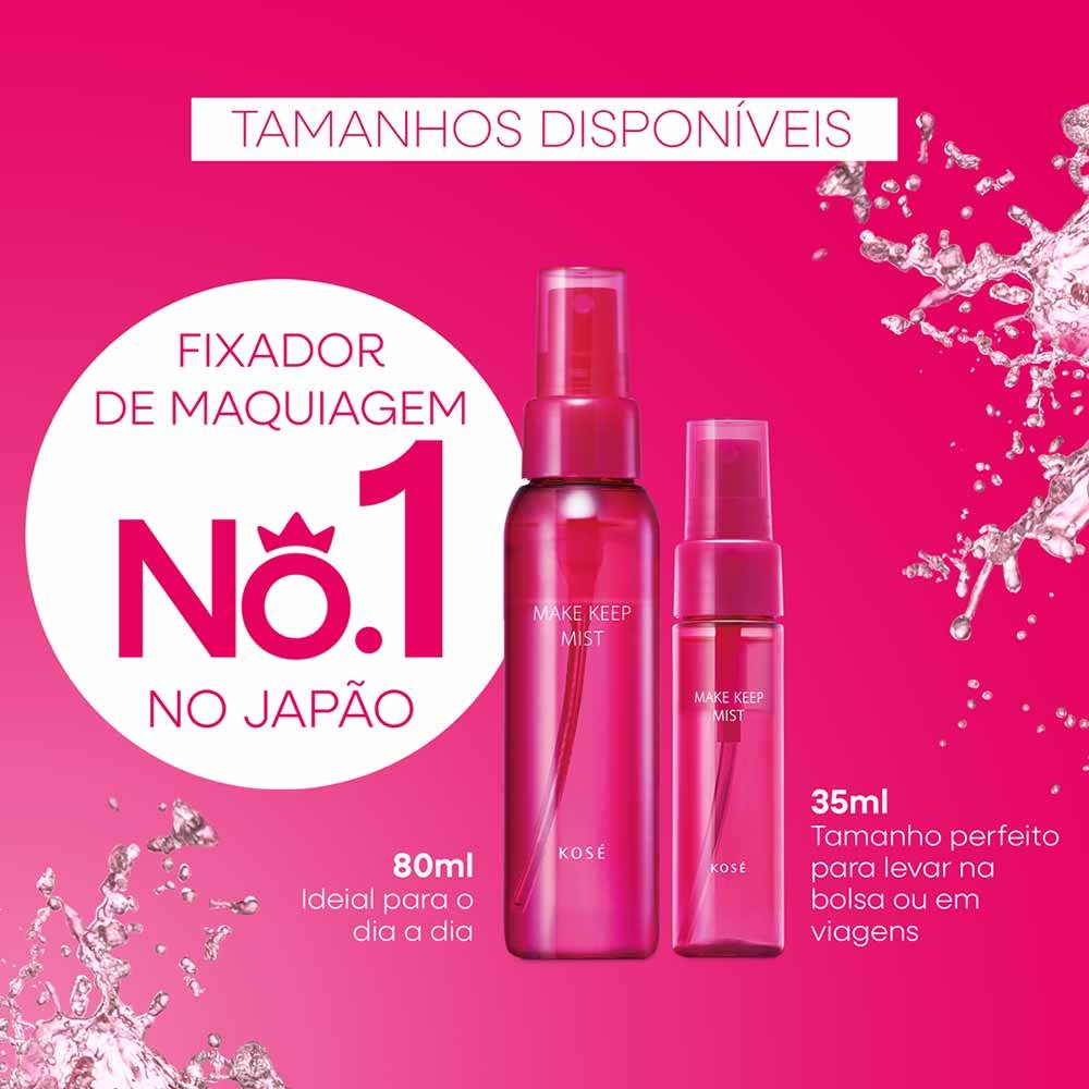 Fixador de Maquiagem Make Keep Mist Kosé 35ml 7