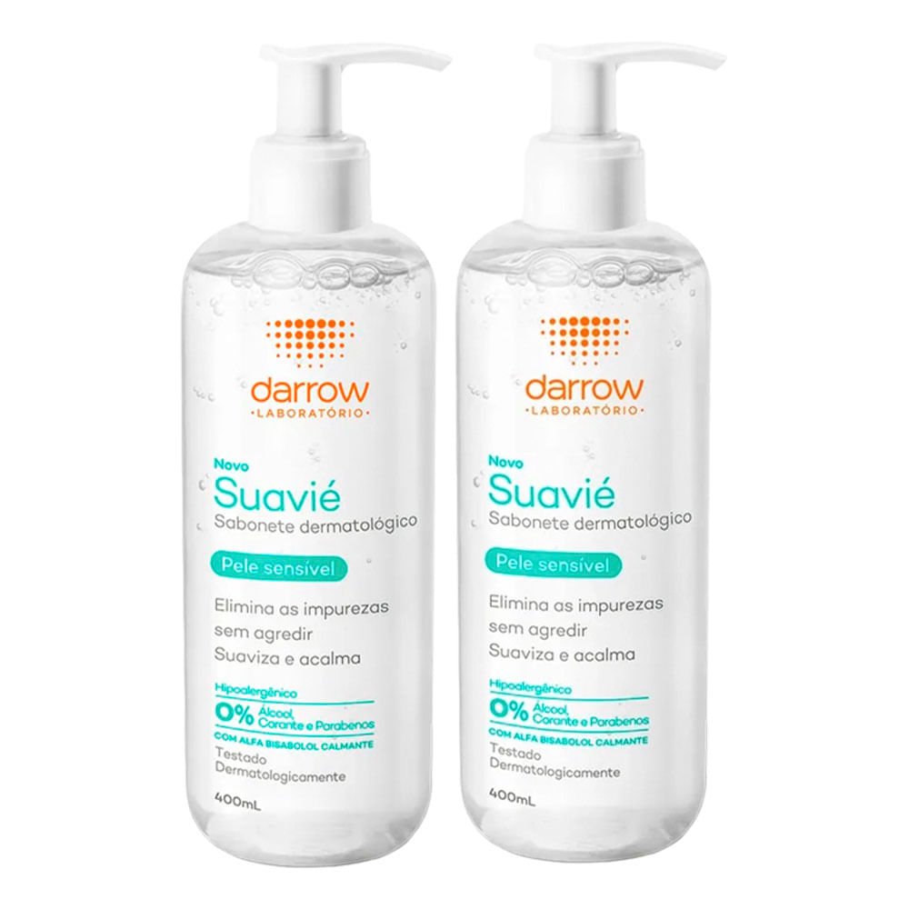 Darrow Suavié Sabonete Líquido para Pele Sensível Kit com 2 Unidades