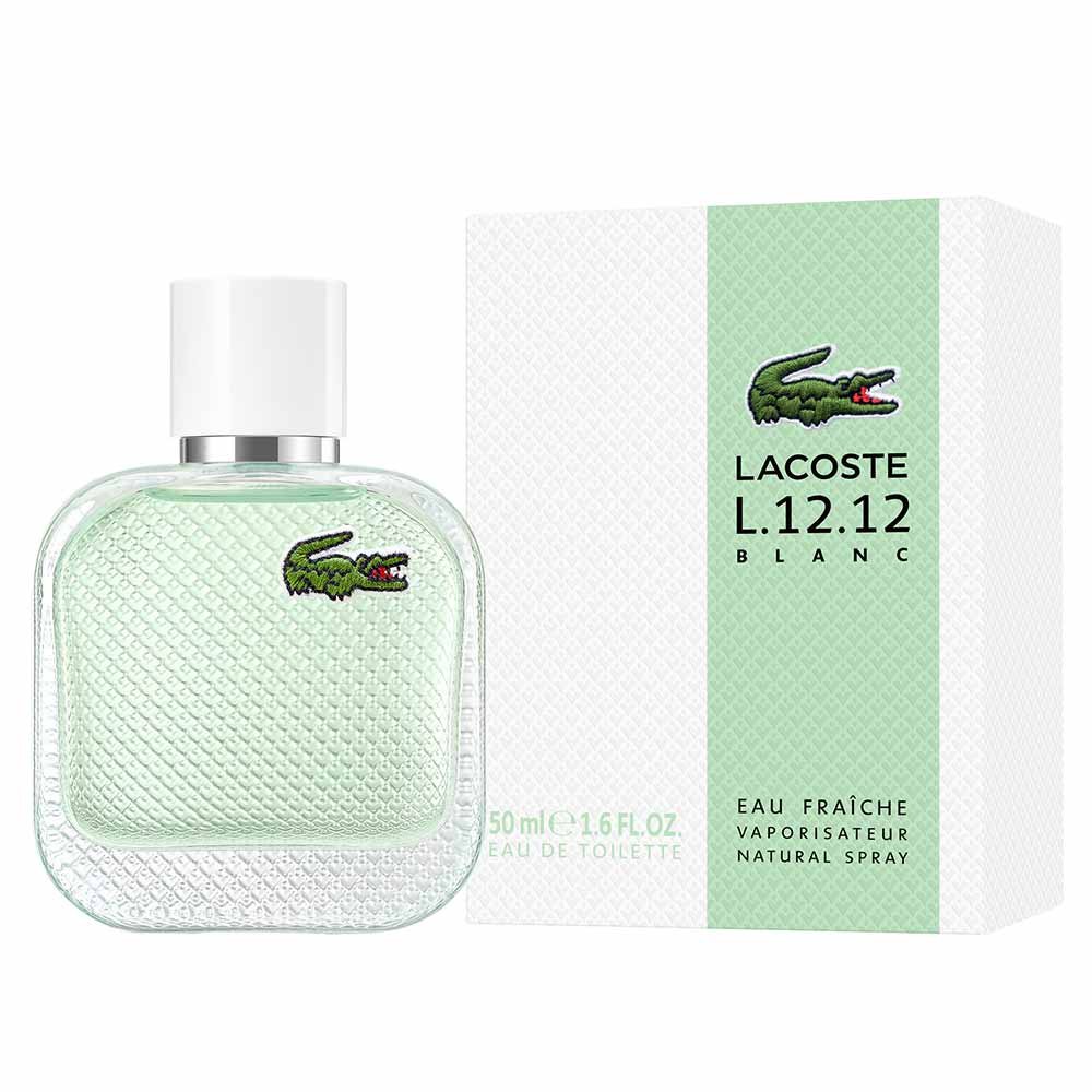 Perfume L.12.12 Blanc Eau Fraiche Lacoste Eau de Toillete 50ml 2
