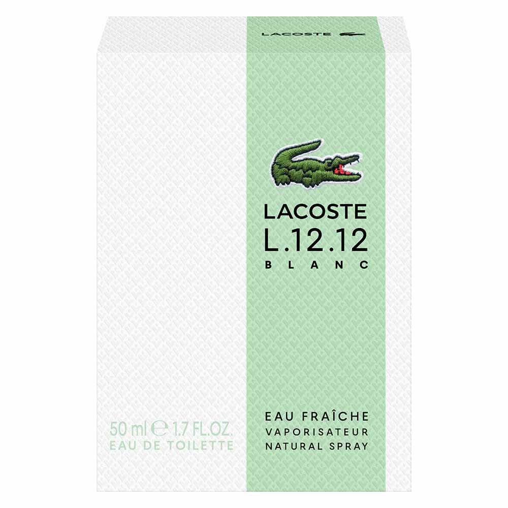 Perfume L.12.12 Blanc Eau Fraiche Lacoste Eau de Toillete 50ml 3