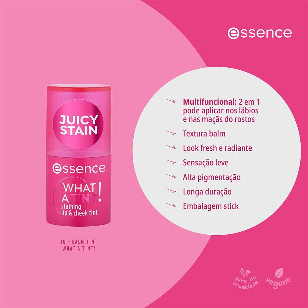 Balm Multifuncional Essence What A Tint! 10 Raspberry Vibes 7