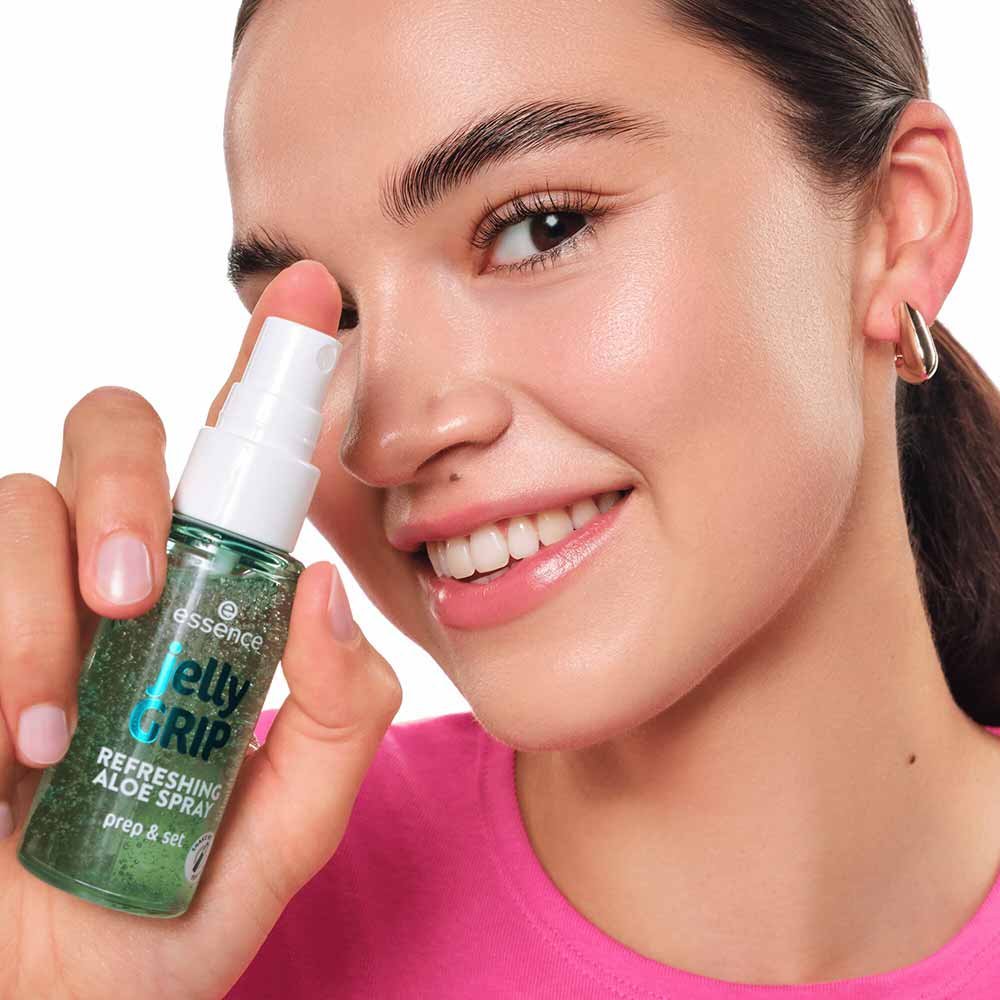 Spray Iluminador Multifuncional Essence Jelly Grip Refreshing Aloe Spray 50ml 4