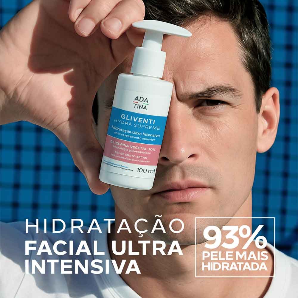 Hidratante Facial Ada Tina Gliventi Hydra Supreme 100ml 6