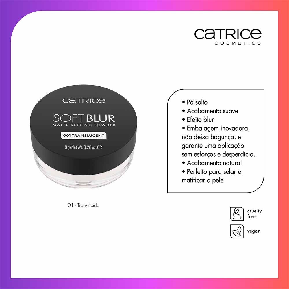 Pó Solto Catrice Soft Blur Matte 8