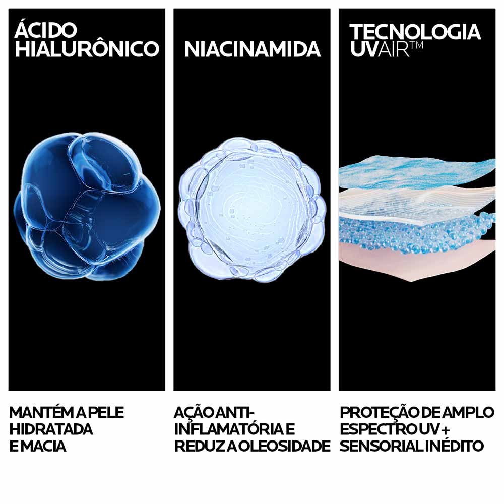 Protetor Solar Facial La Roche-Posay Anthelios UVAIR FPS60 45ml 8