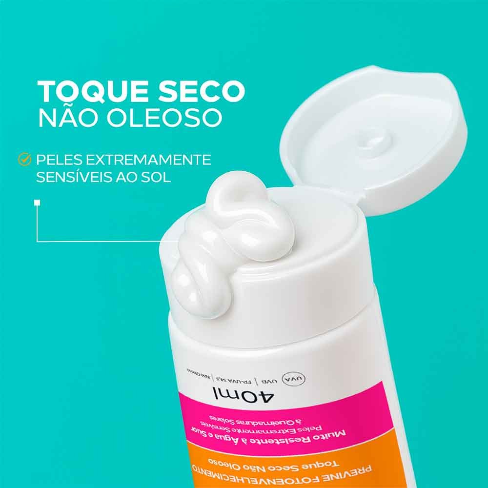 Protetor Solar Facial Ada Tina Biosole Super Age FPS 90 40ml 4