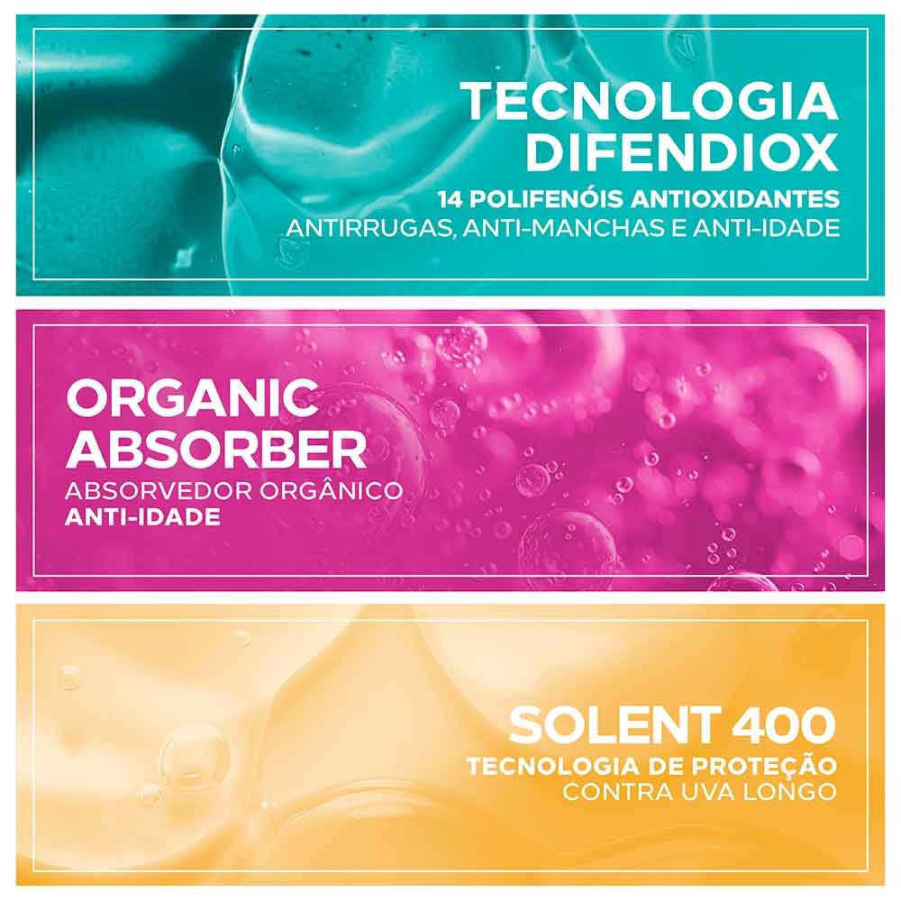 Protetor Solar Facial Ada Tina Biosole Super Age FPS 90 40ml 5