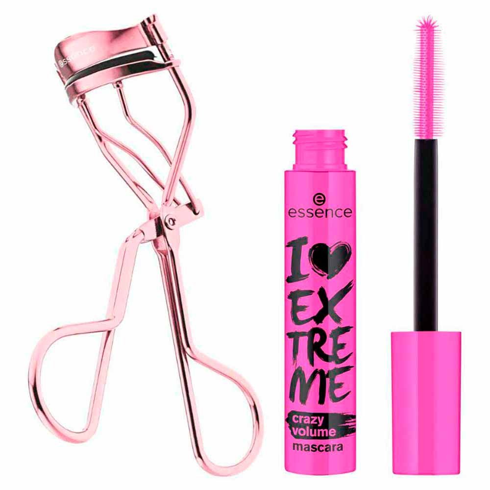 Essence Kit - Curvador de Cílios + Máscara de Cílios Black