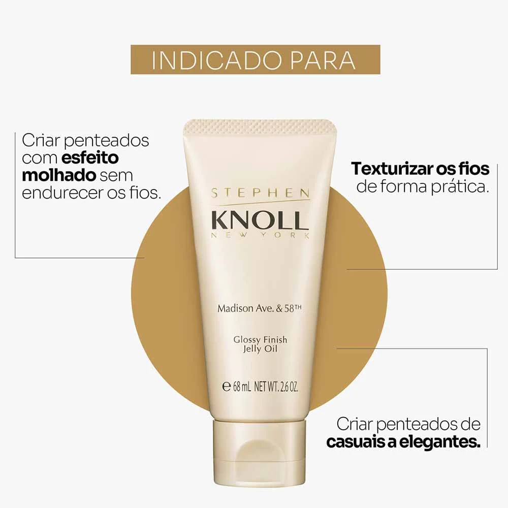 Gel Óleo Finalizador Stephen Knoll Madison Ave. & 58th 75g 2