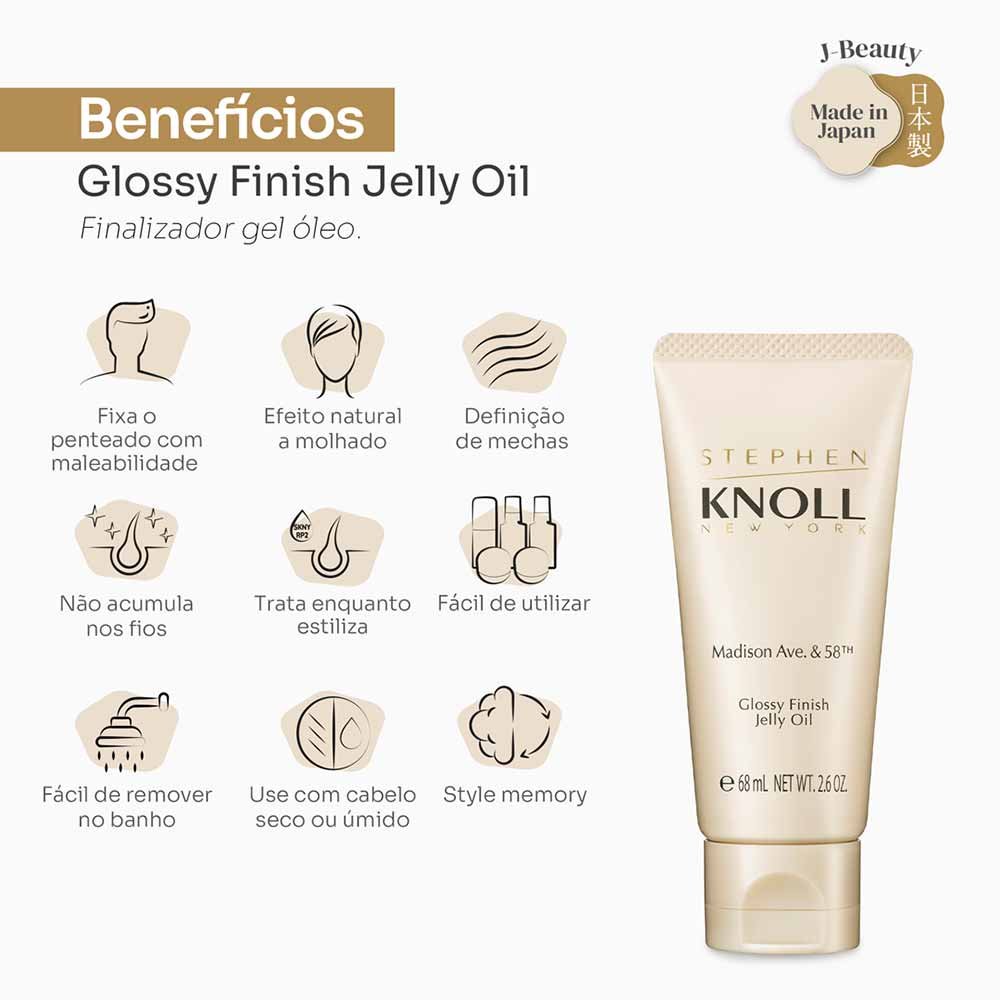 Gel Óleo Finalizador Stephen Knoll Madison Ave. & 58th 75g 3
