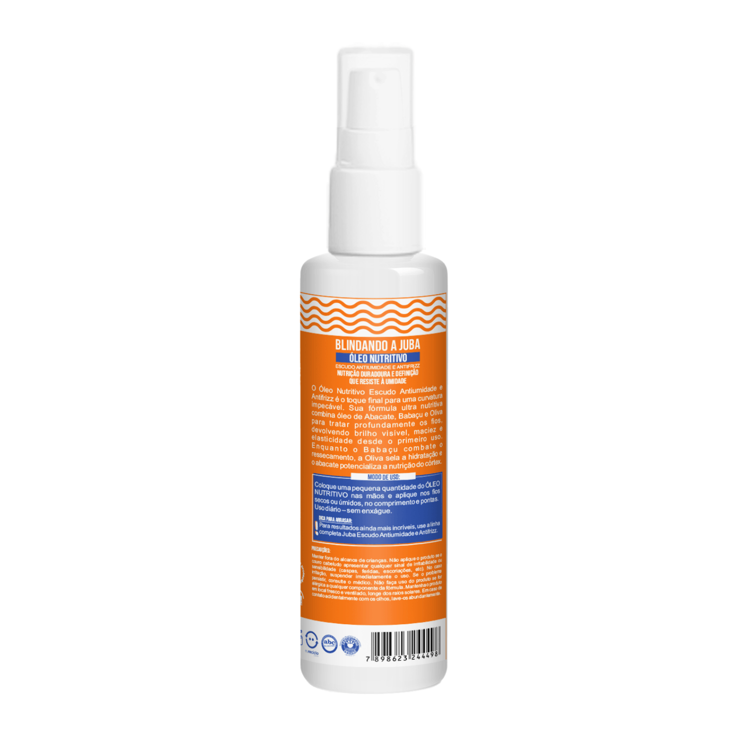 Óleo Nutritivo Widi Care Blindando a Juba 60ml 4
