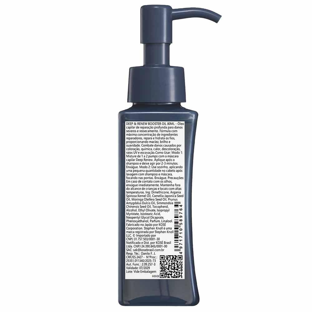 Óleo Stephen Knoll Deep & Renew Booster 80ml 7