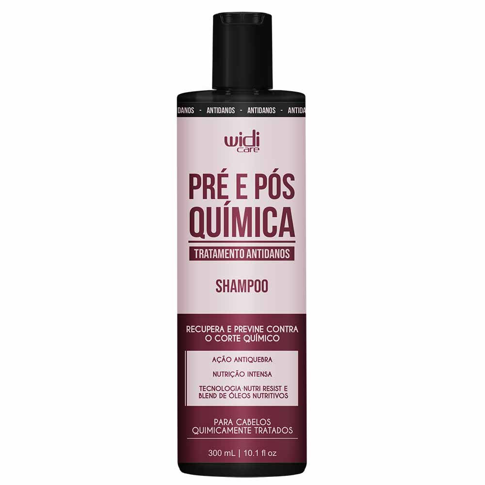 Shampoo Widi Care Pré e Pós Química
