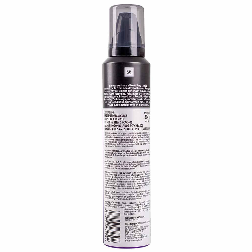 Mousse John Frieda Frizz Ease Dream Curls 204g 2