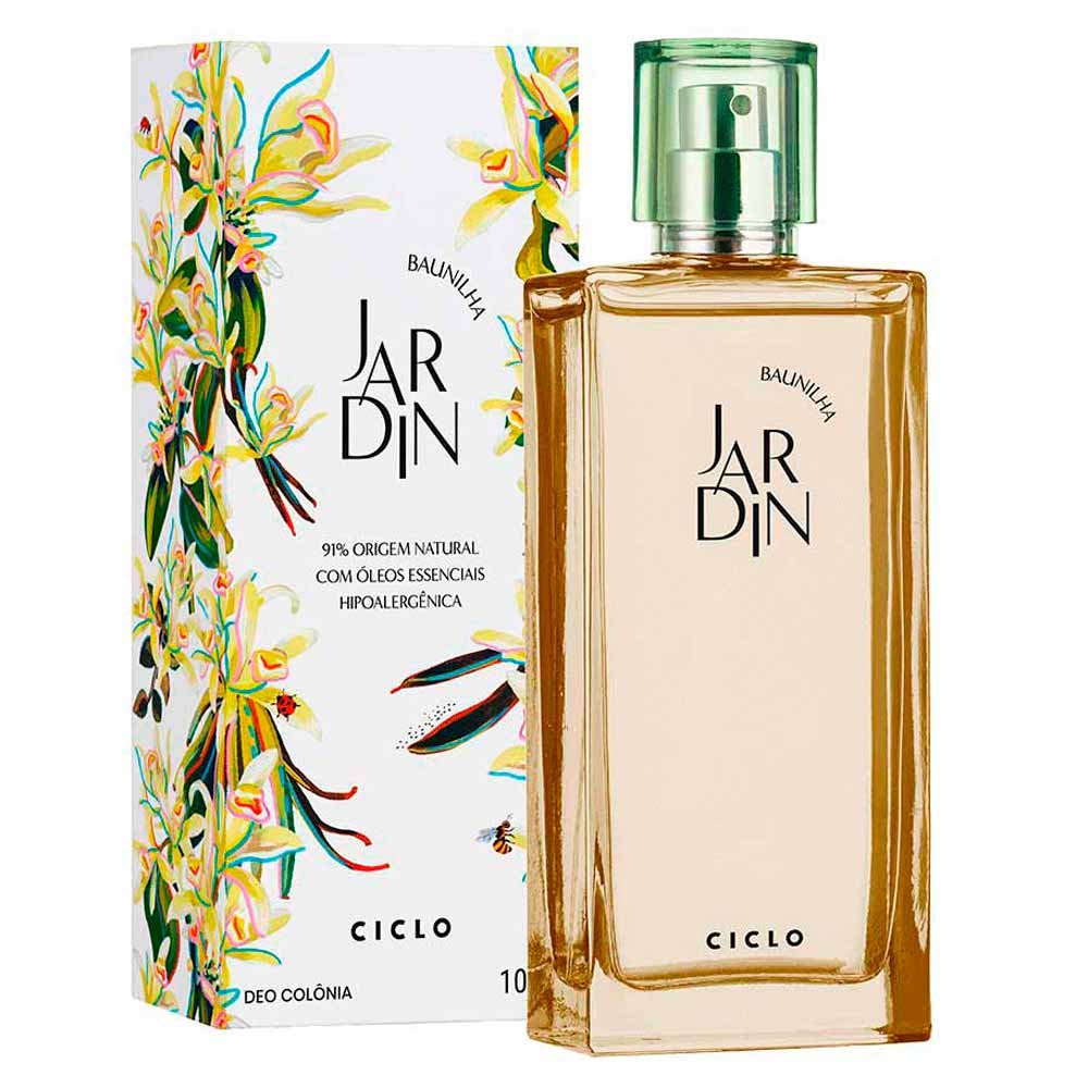 Deo Colônia Jardin Baunilha Ciclo Cosméticos 100ml 2
