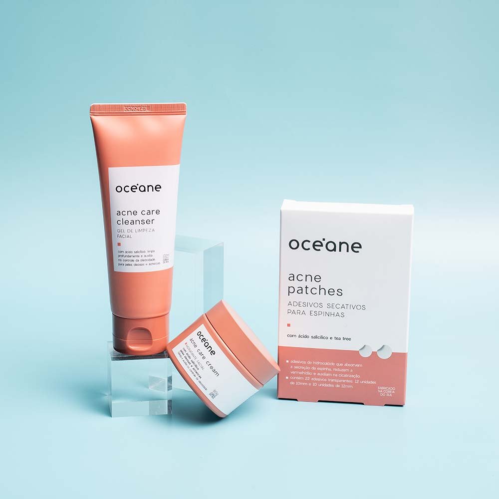 Gel de Limpeza Facial Océane Acne Care Cleanser 100ml 6