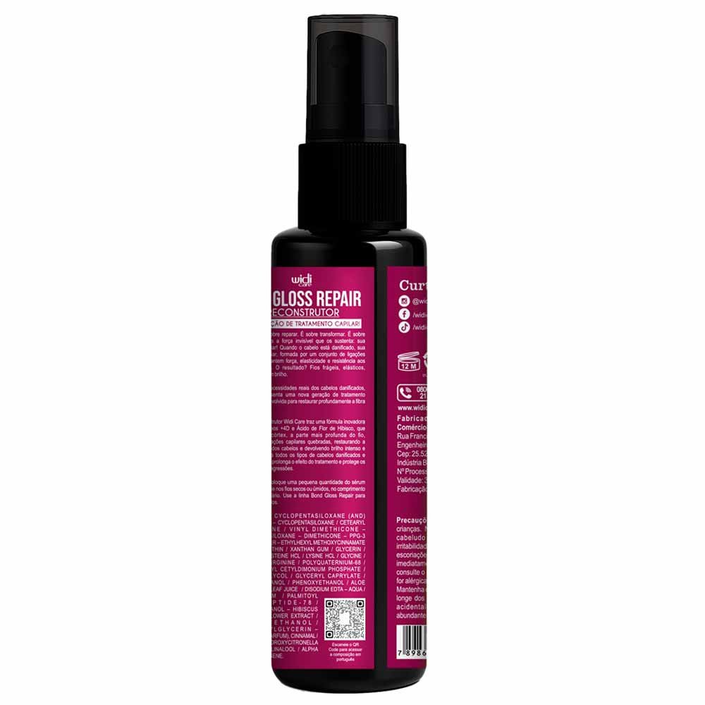 Sérum Reconstrutor Wide Care Bond Gloss Repair 60ml 2