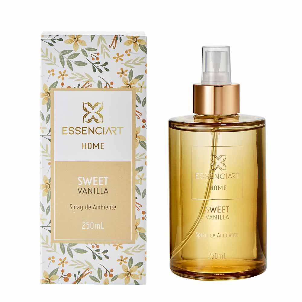Spray de Ambiente Essenciart Home Sweet Vanilla 250ml 2