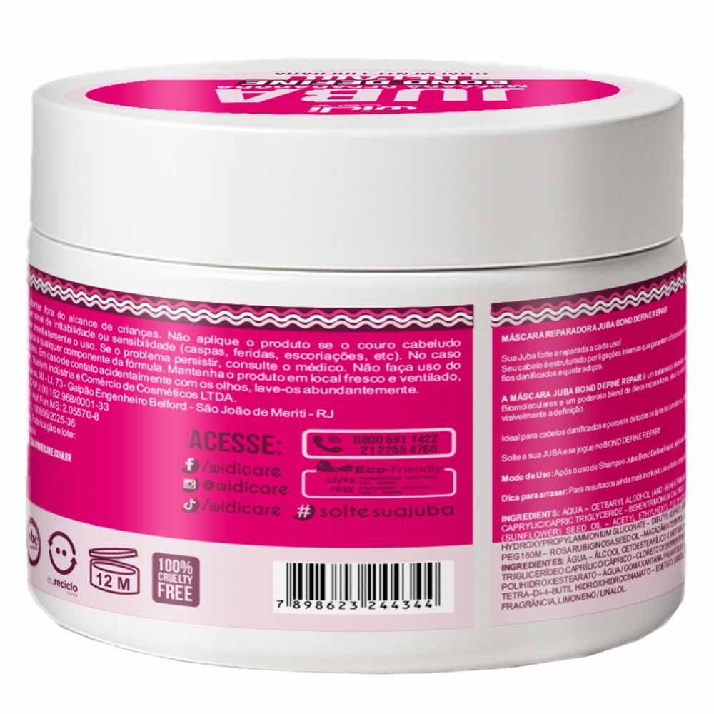 Máscara de Tratamento Wide Care Bond Define Repair 300g 4