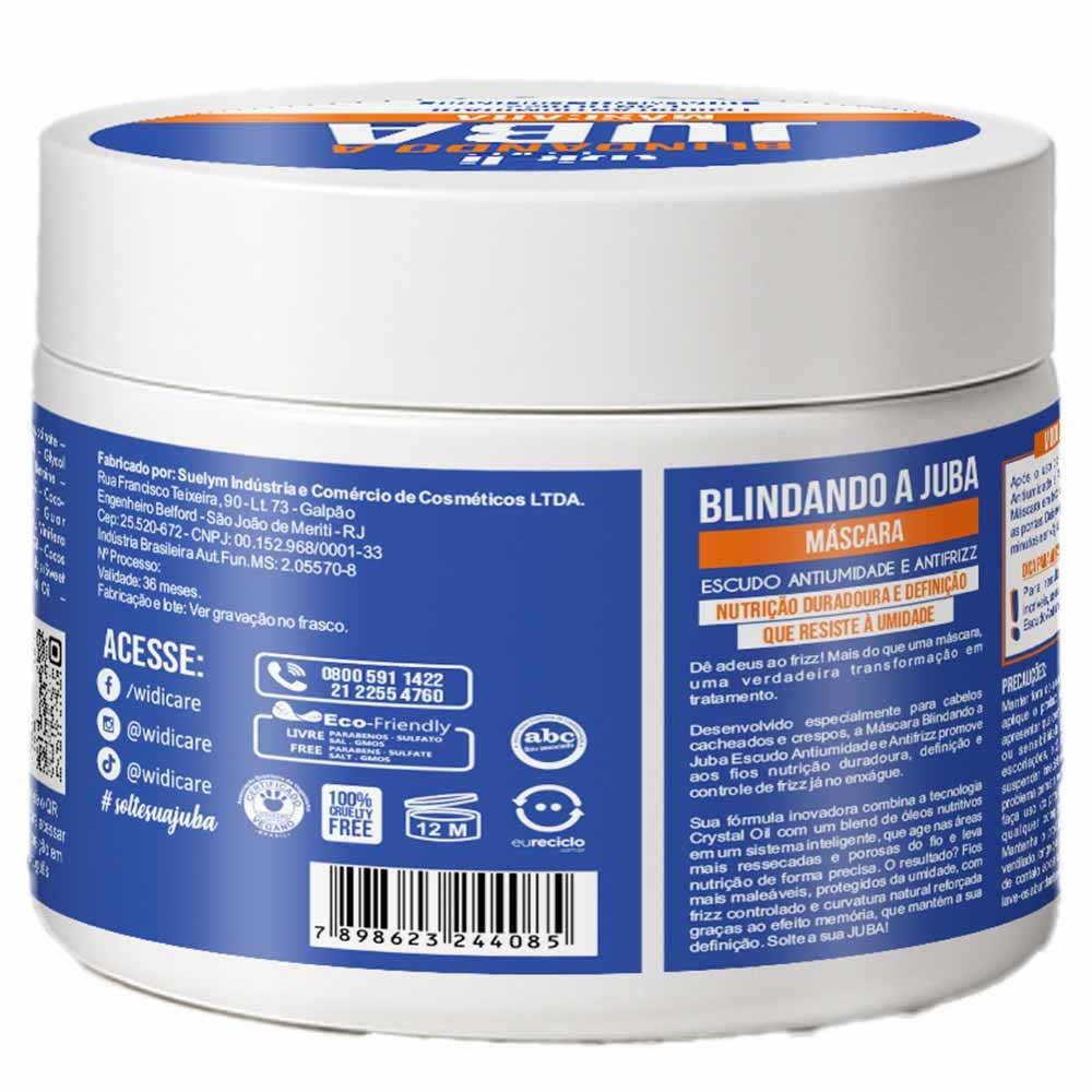Máscara Widi Care Blindando a Juba 300g 4