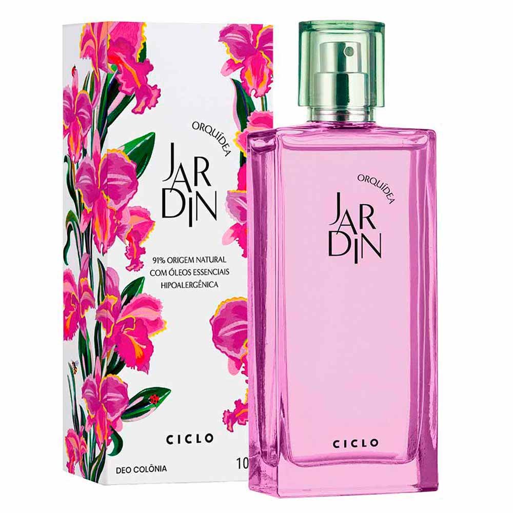 Deo Colônia Jardin Orquidea Ciclo Cosméticos 100ml 2