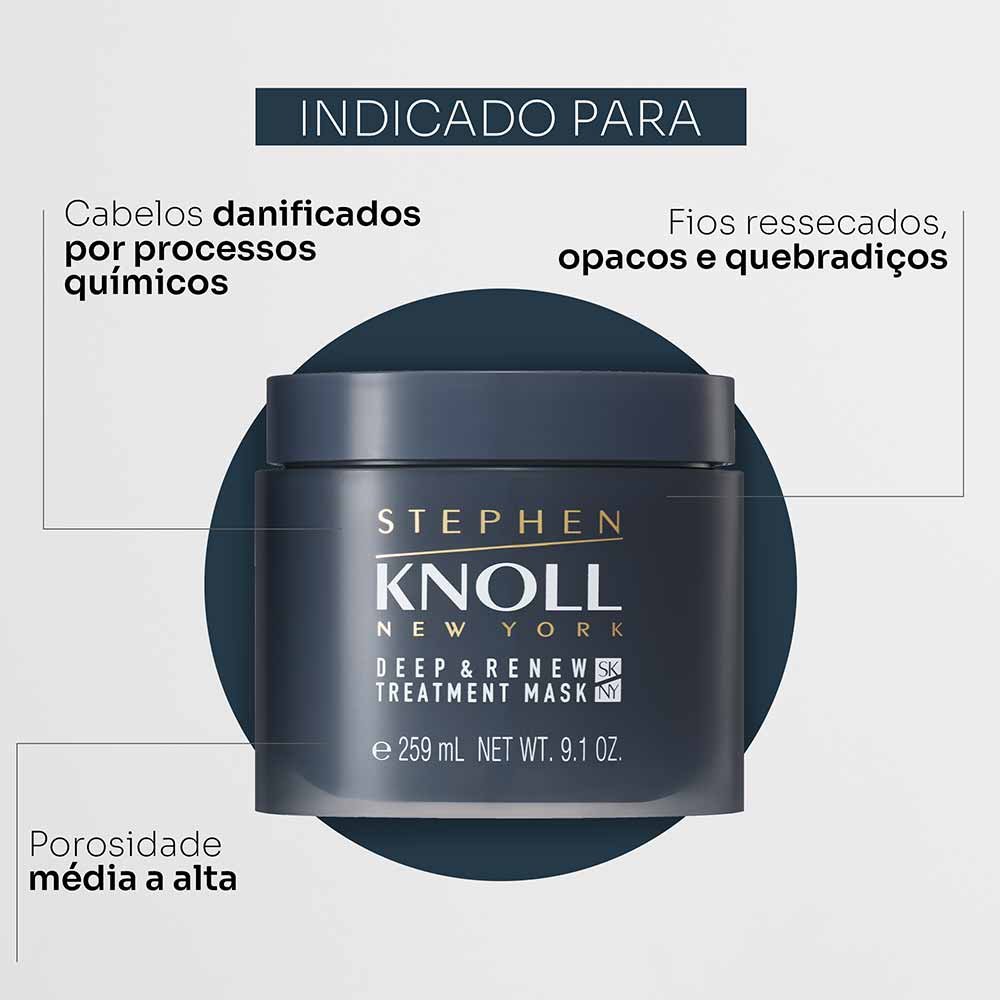 Máscara de Tratamento Stephen Knoll Deep & Renew 259ml 2