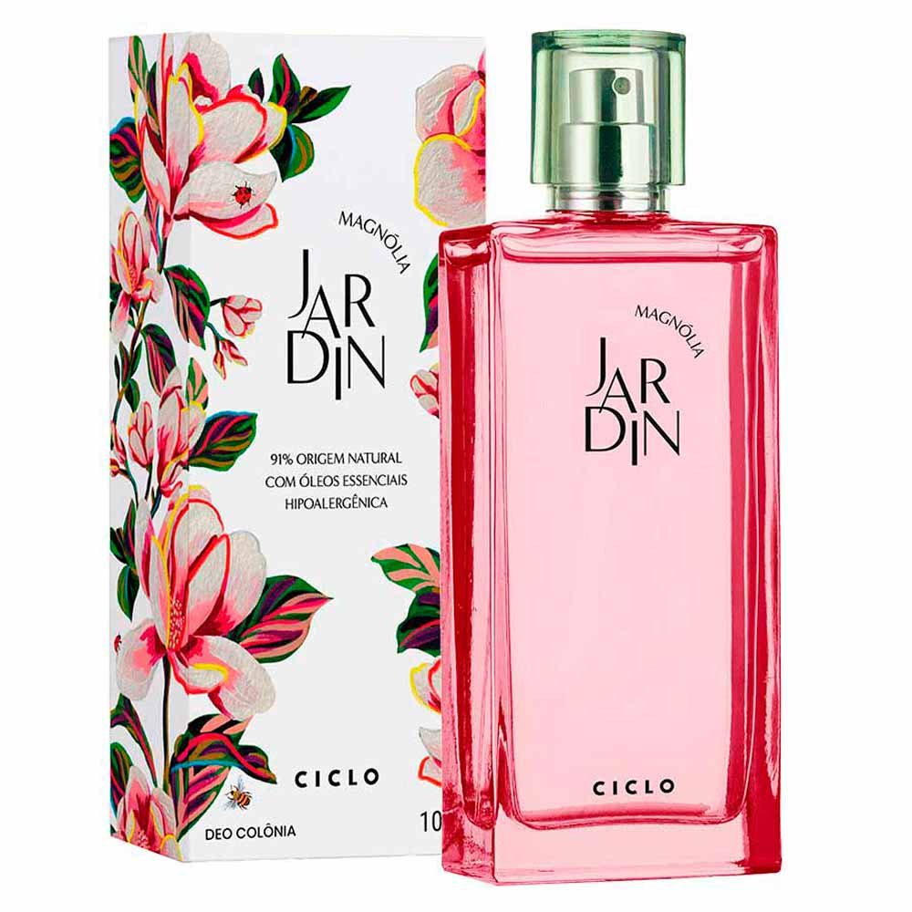 Deo Colônia Jardin Magnolia Ciclo Cosméticos 100ml 2