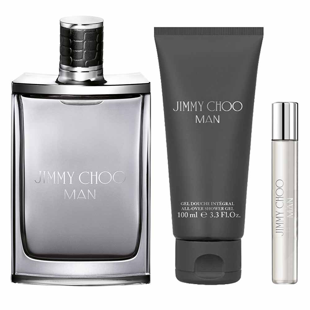 Coffret Jimmy Choo Kit - Perfume Eau de Toilette + Gel de Banho + Travel Size ÚNICO 2