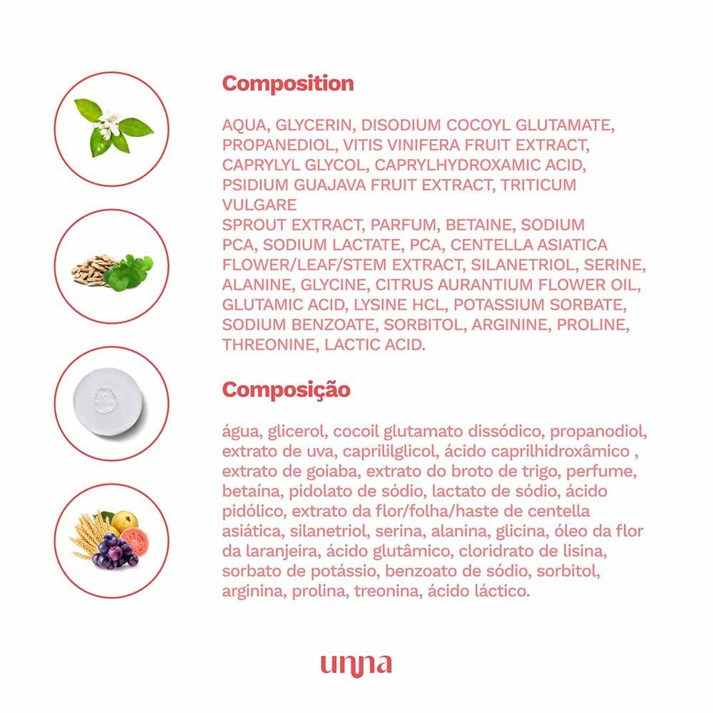 Água Multifuncional Unna Beleza Sublime 100ml 5