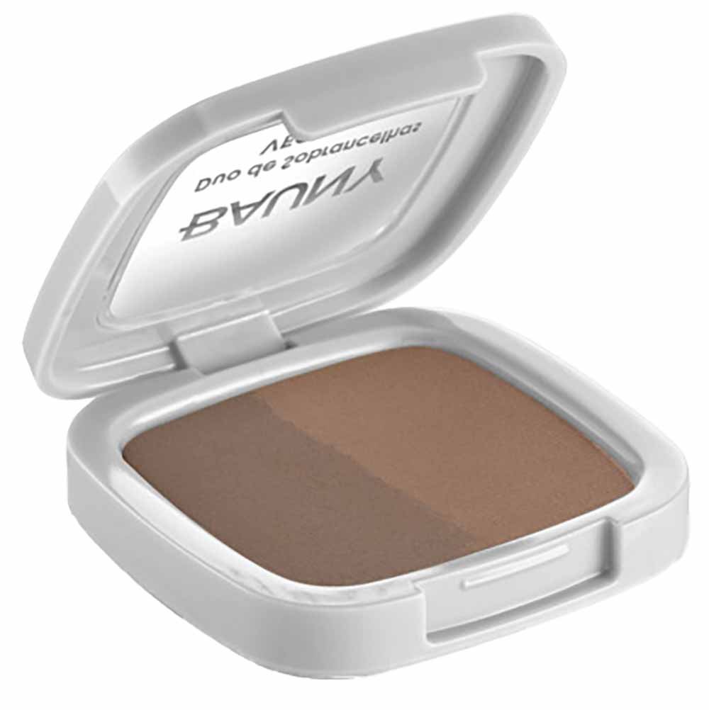 Sombra Duo para Sobrancelhas Bauny 5g Marrom 5