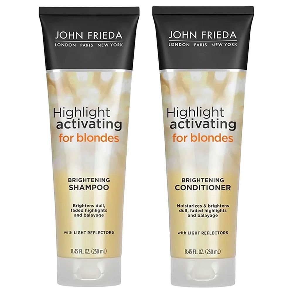 John Frieda Sheer Blonde Highlight Kit – Shampoo + Condicionador