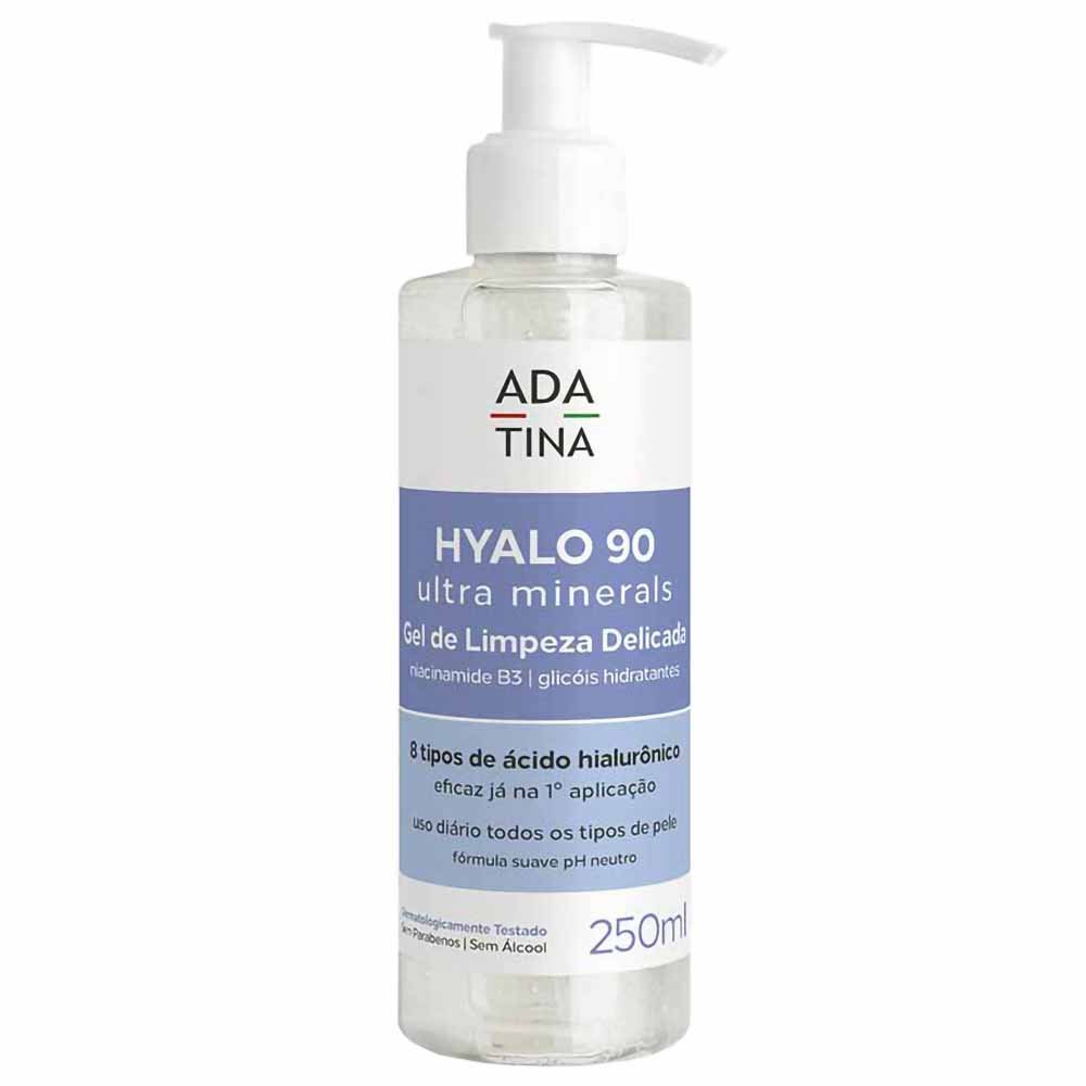 Gel de Limpeza Facial Hidratante Ada Tina Hyalo 90 Ultra Minerals