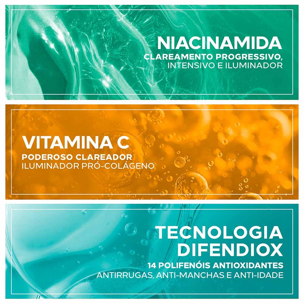 Protetor Solar Facial Clareador Ada Tina Biosole C FPS50 40ml 5