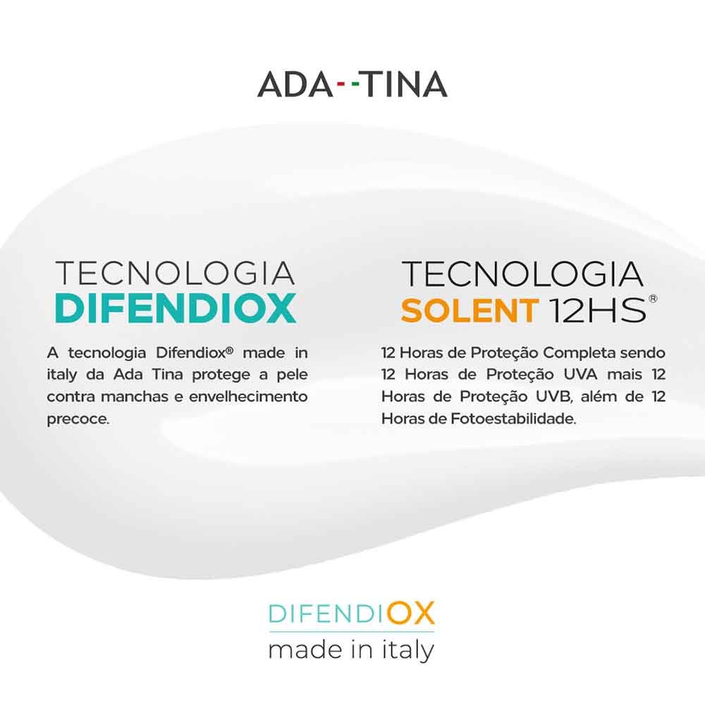 Protetor Solar Fluido Ultraleve Ada Tina Sunsec Acqua Fluid FPS80 40ml 4
