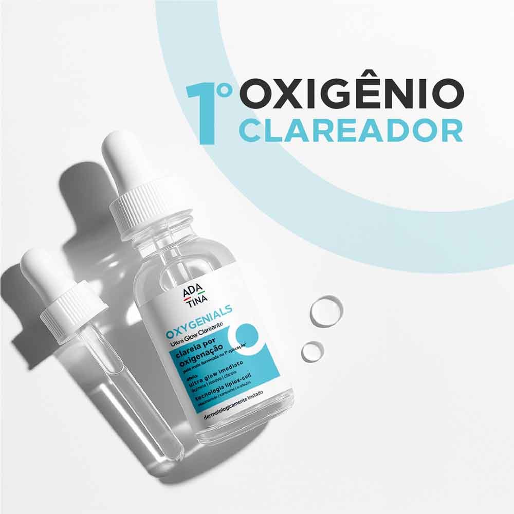 Sérum Facial Clareador Ada Tina Oxygenials Ultra Glow Clareante 30ml 2