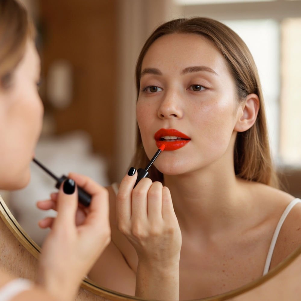 Batom Líquido Matte Makiê 4ml Citrus Orange 5