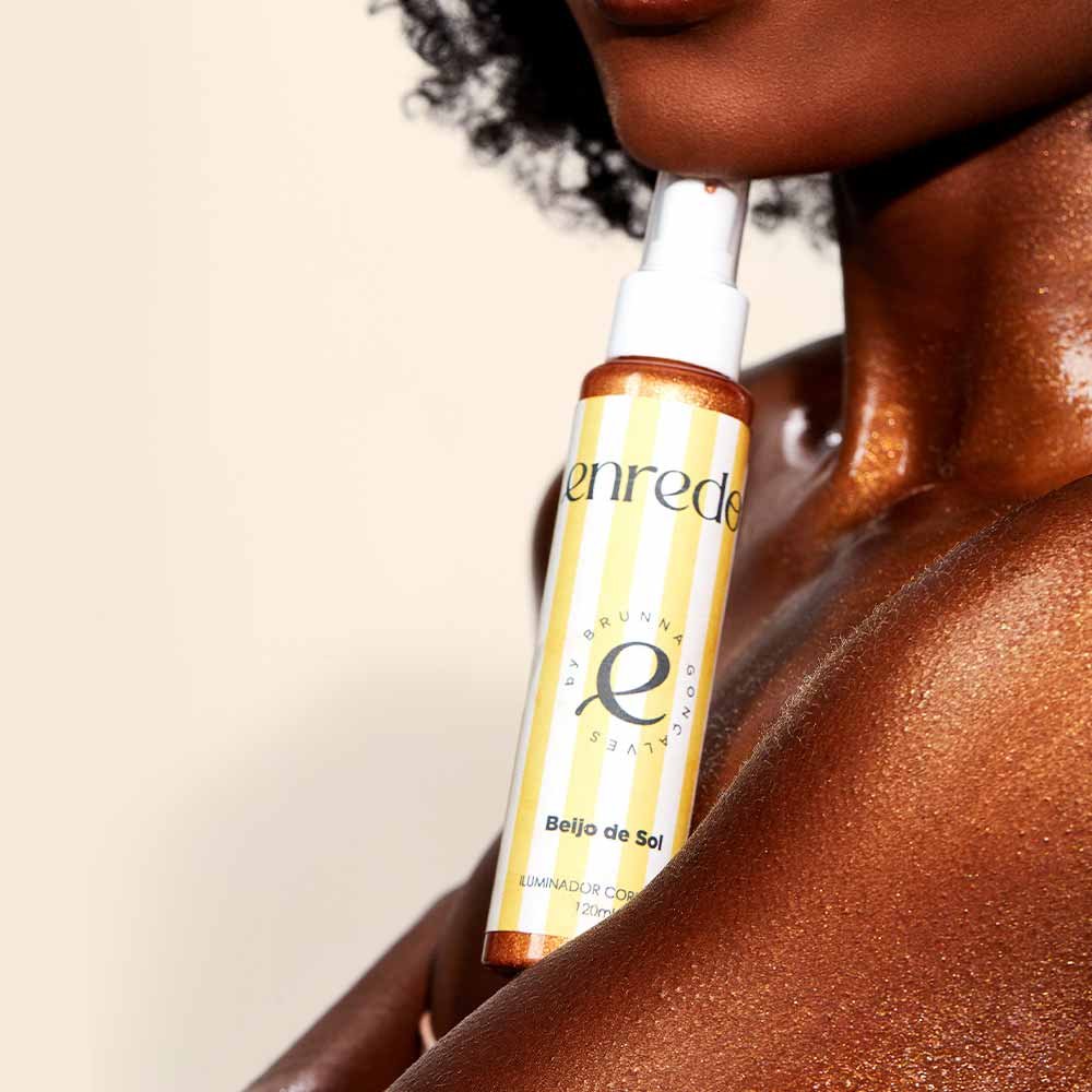 Iluminador Corporal Beijo de Sol Enredo By Brunna Gonçalves Beijo de Sol 3