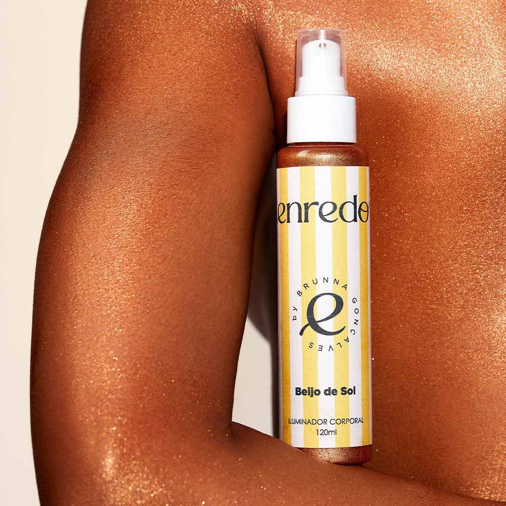 Iluminador Corporal Beijo de Sol Enredo By Brunna Gonçalves Beijo de Sol 4