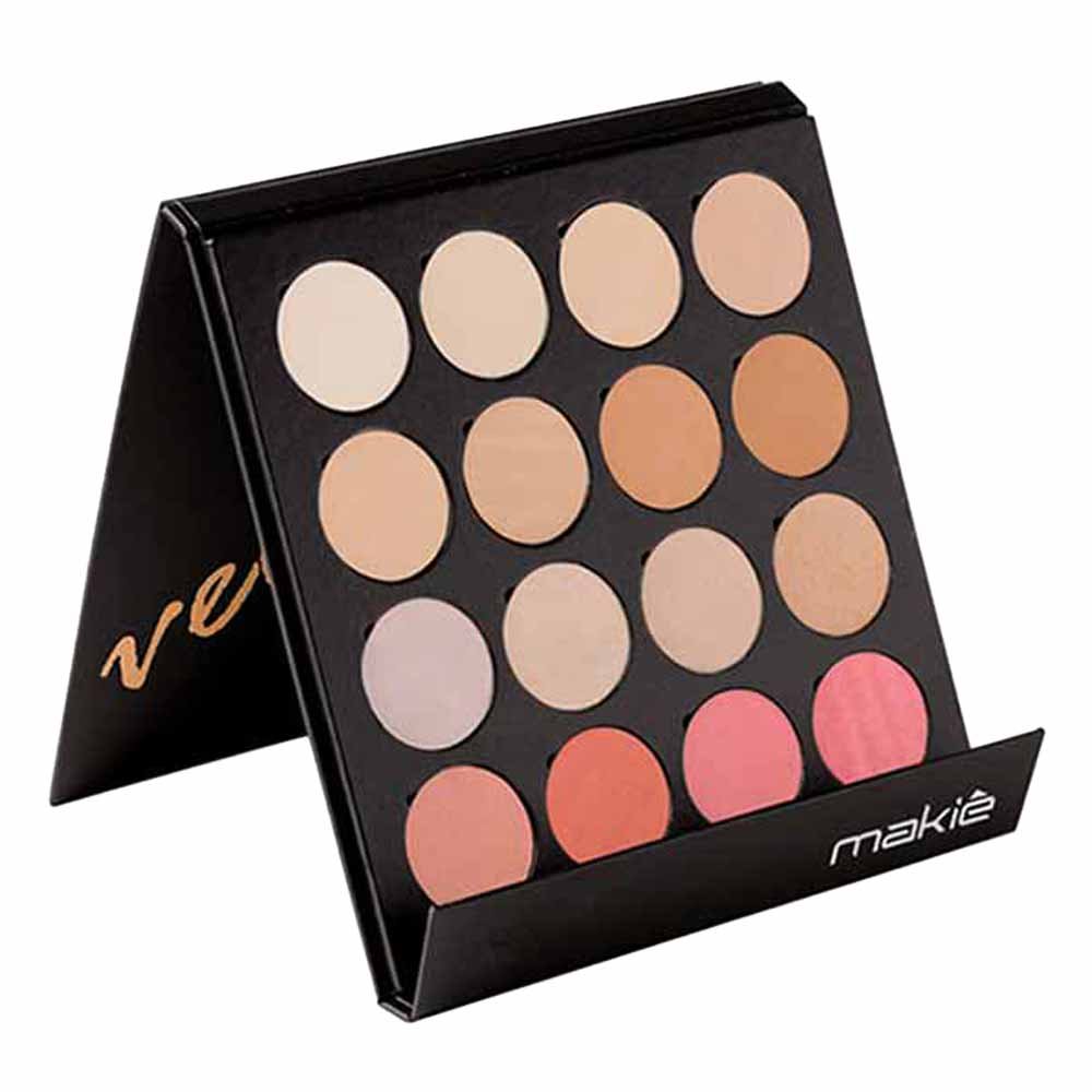 Paleta de Maquiagem Makiê Velvet Mix ÚNICO 2