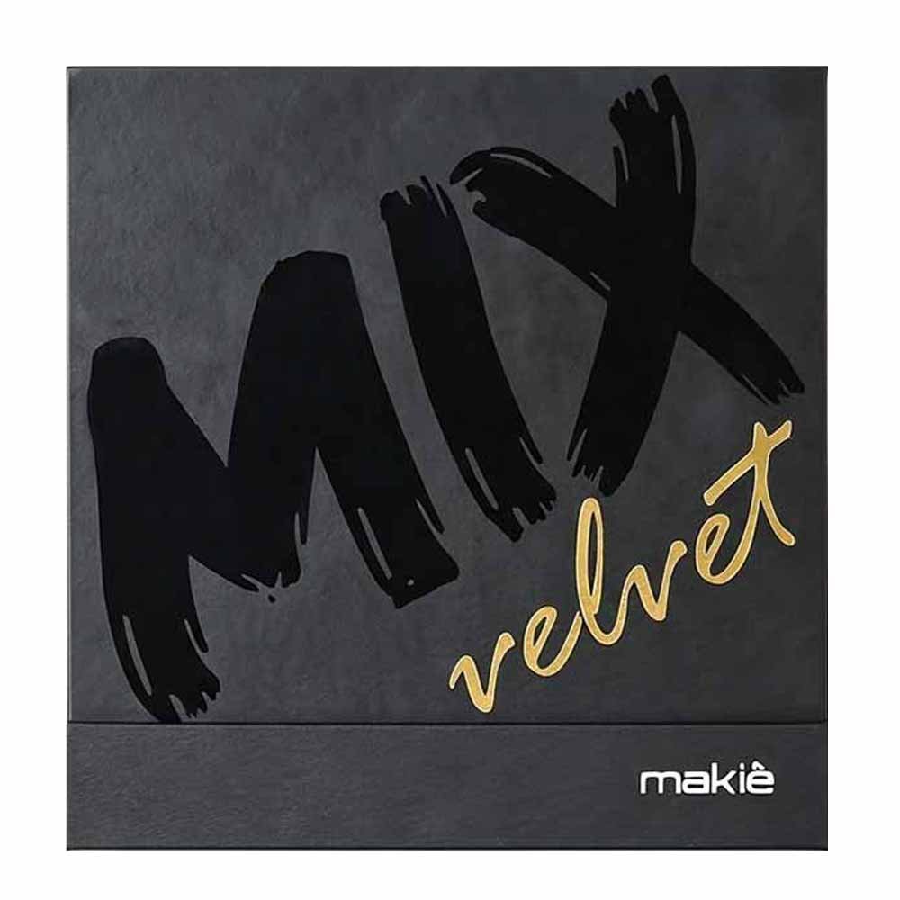 Paleta de Maquiagem Makiê Velvet Mix ÚNICO 4