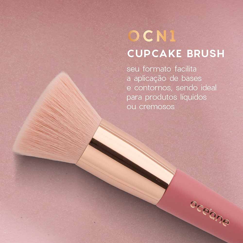 Océane Mini Brush Kit com 5 Pincéis ÚNICO 4